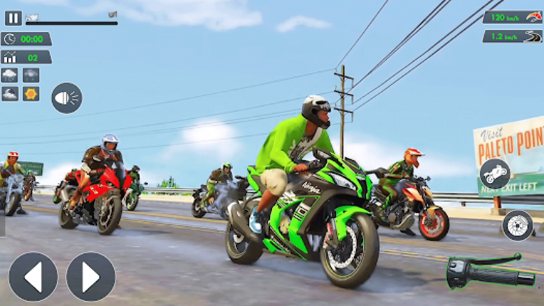 Traffic Race Highway Bike Ride Image
