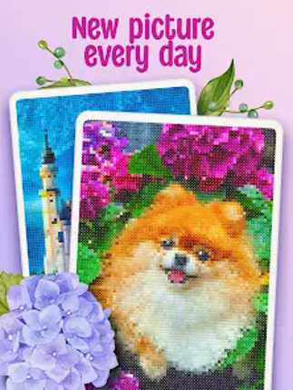 Cross-Stitch: Coloring Book screenshot