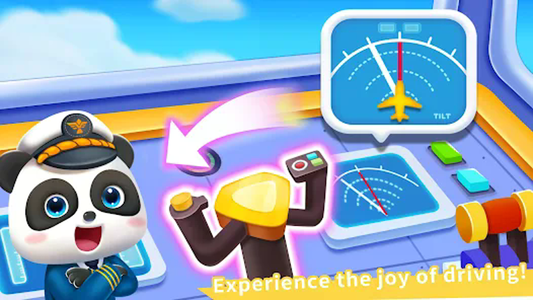 Baby Panda's Airport Image