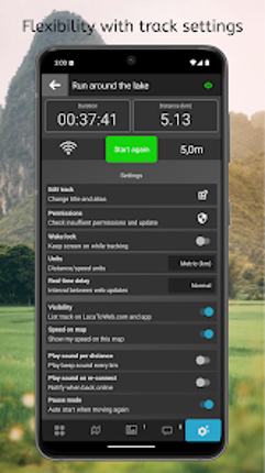 LocaToWeb realtime GPS tracker screenshot