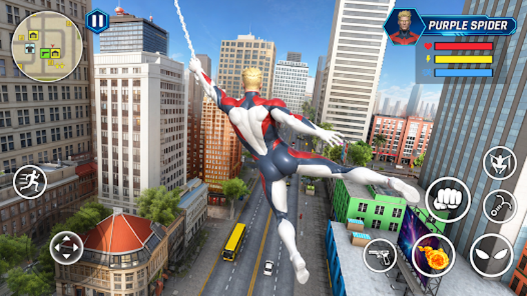Rope Flying Hero Prime screenshot