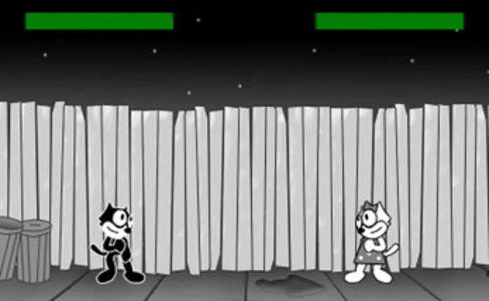 Cat Fight Image