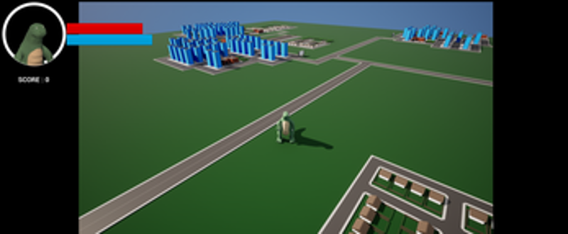 KaijuGamejam2 - City Destroying Game Image