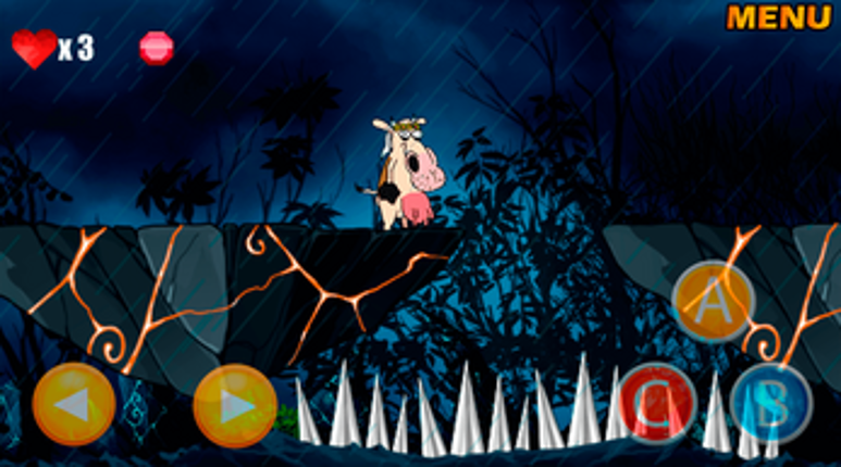 Lasercow Adventure screenshot