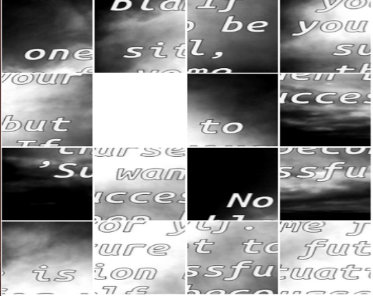 Motivational Sliding Puzzles Image