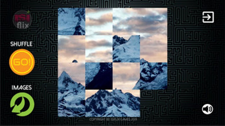 Sliding Puzzle Web screenshot