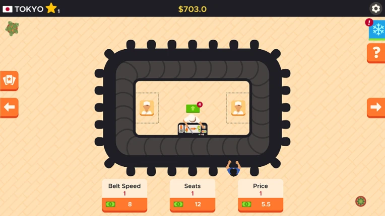 Idle Sushi Bar Tycoon screenshot