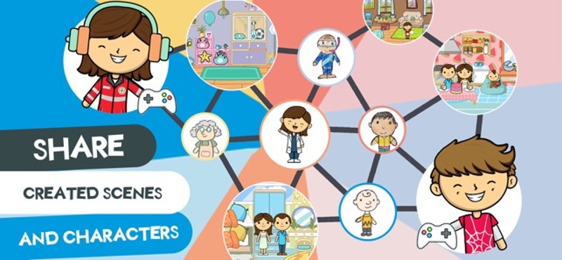 Lila's World:Create,Play,Learn screenshot
