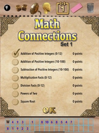 Math Connections Set 1 screenshot