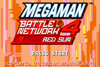 Mega Man Battle Network 4: Red Sun Image