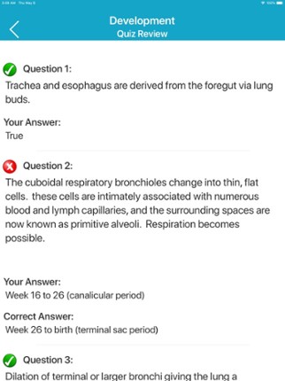 Respiratory System Quizzes screenshot