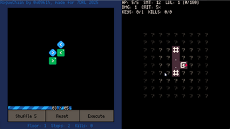 RogueChain (7DRL 2025) Image