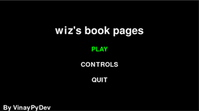 Wiz's Book Pages Image