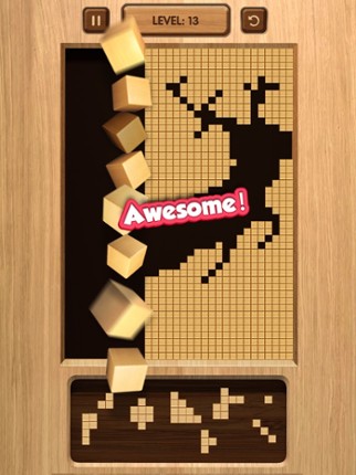 Wood Blast: Fill Up Cube Crush Image