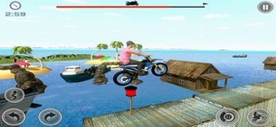 Bike Beach Stunt Master Game Image