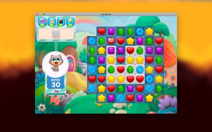 Candy Cat • Arcade Game screenshot