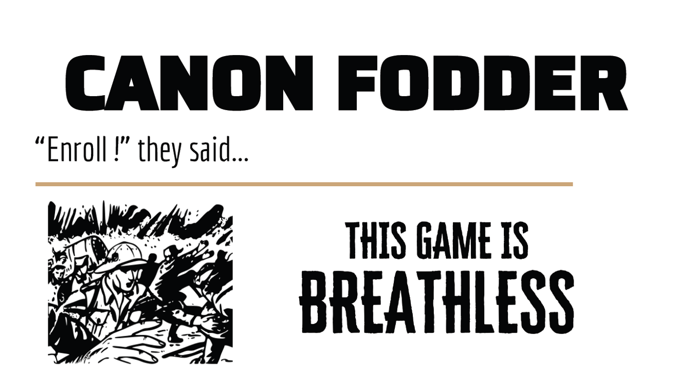 Games like CANON FODDER