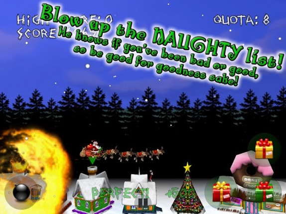 Christmas Run! Angry Santa's Revenge! FREE screenshot