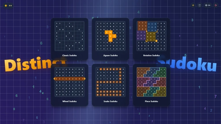Distinct Sudoku Image