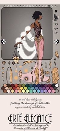 Erte Elegance Dress Up screenshot