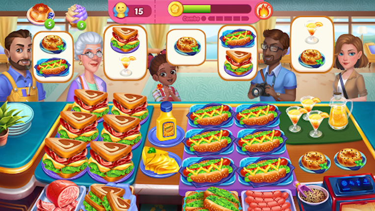 Delicious Island: Cooking game screenshot