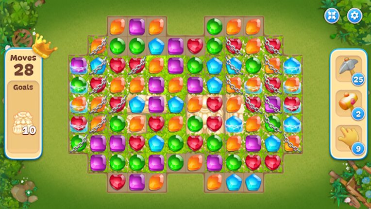 Gem Valley - Match 3 & Restore screenshot