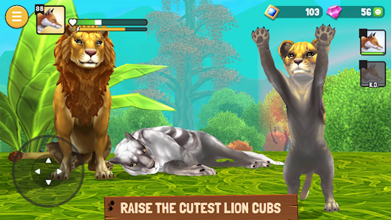 Animal Kingdoms: Wolf Sim MMO screenshot