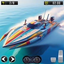 Boat Racing: Speed Boat Game Image