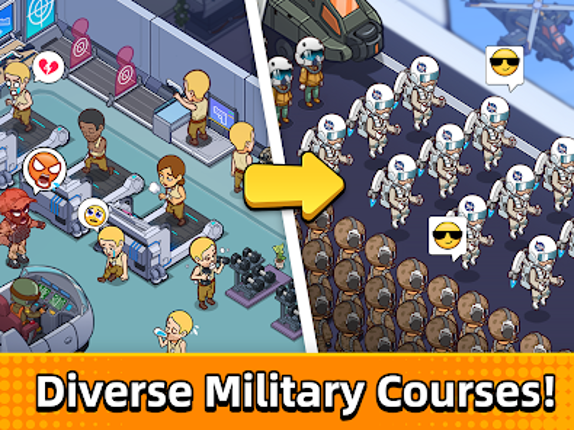 Idle Army Base Tycoon:Force screenshot