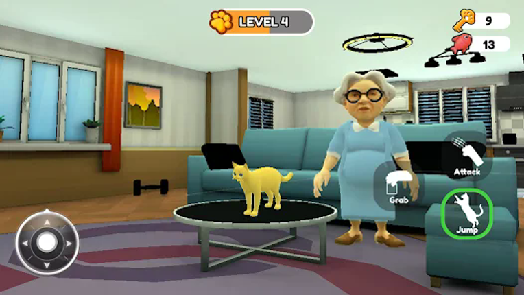Bad Cat Sim: Granny Pet Game screenshot