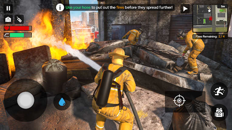 Fire Truck Firefighter Squad screenshot