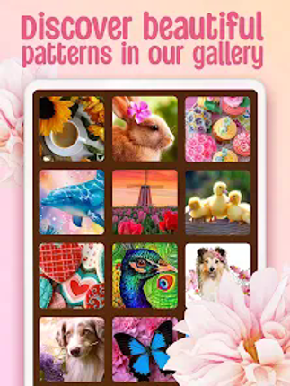 Cross-Stitch: Coloring Book screenshot