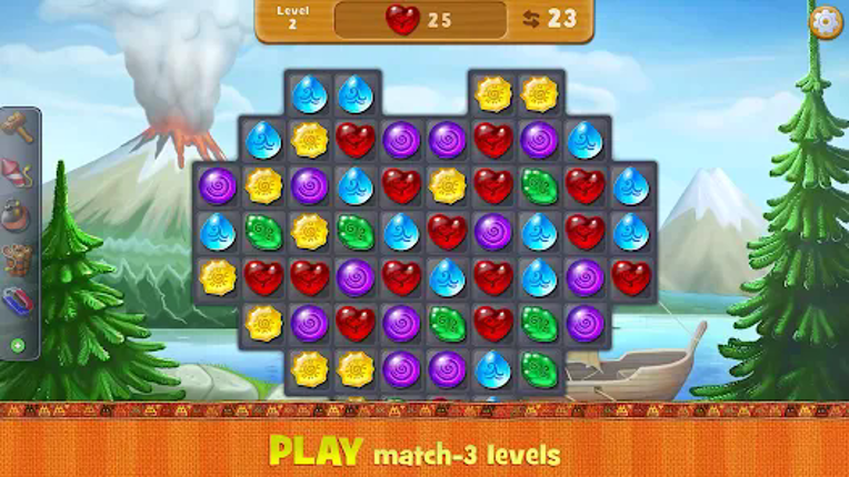 Mundus – match 3 puzzle games screenshot