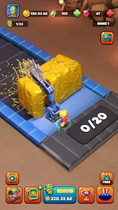 Idle Zombie Miner: Gold Tycoon Image