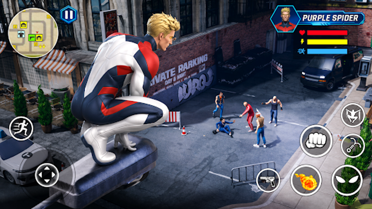 Rope Flying Hero Prime Image