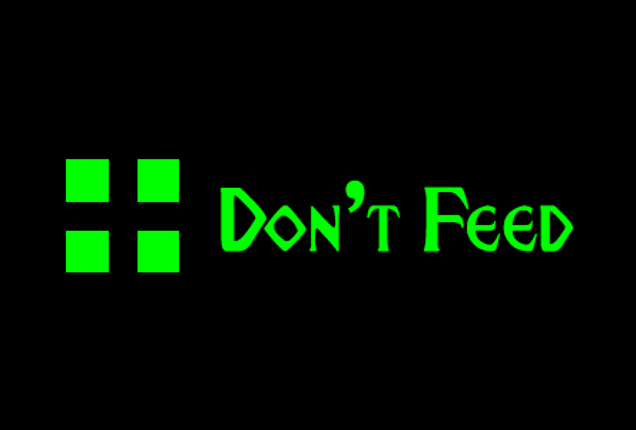 Don't Feed Image