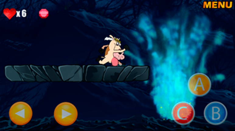Lasercow Adventure screenshot
