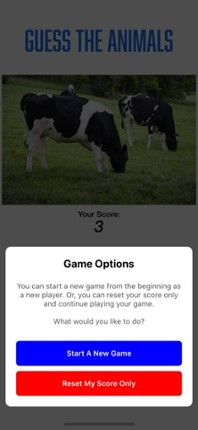 Guess Animals! screenshot