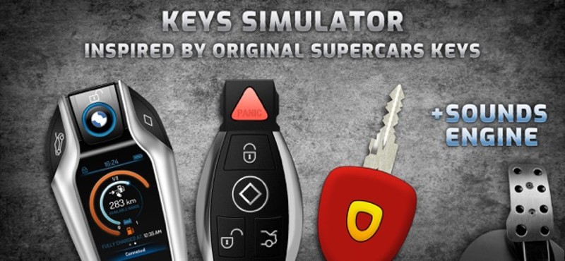 Keys and engine sounds of cars screenshot