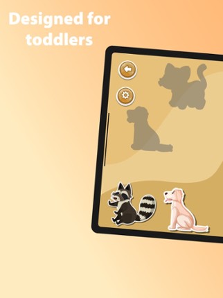 Kids Animal Puzzle Sorter Game Image