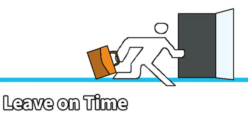 Leave on Time Image