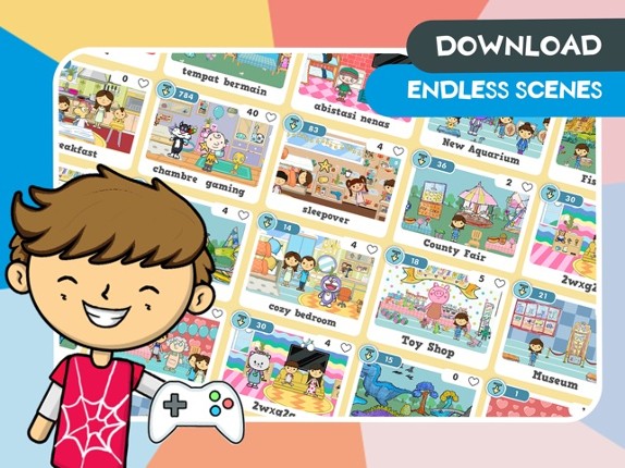 Lila's World:Create,Play,Learn screenshot