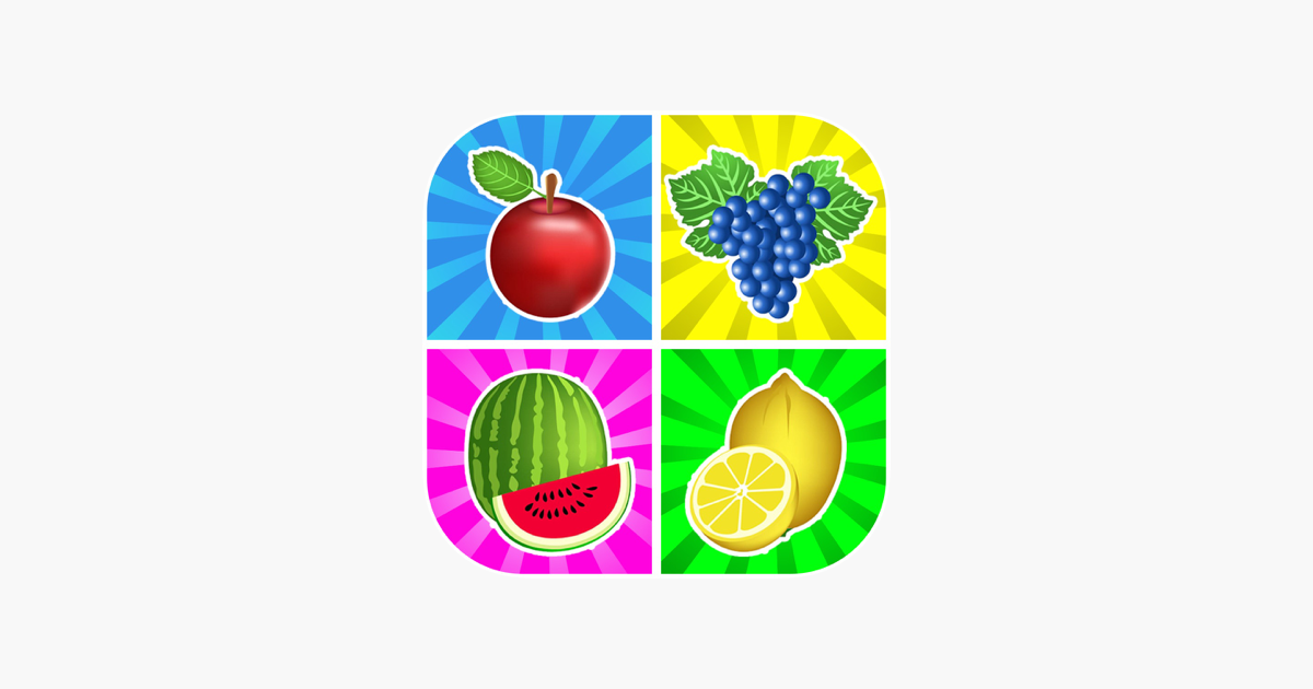 Games like Matching Pairs Fruits-Flashcard Game For Toddlers