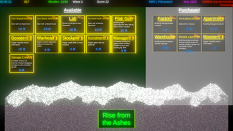 Missile Metropolis screenshot