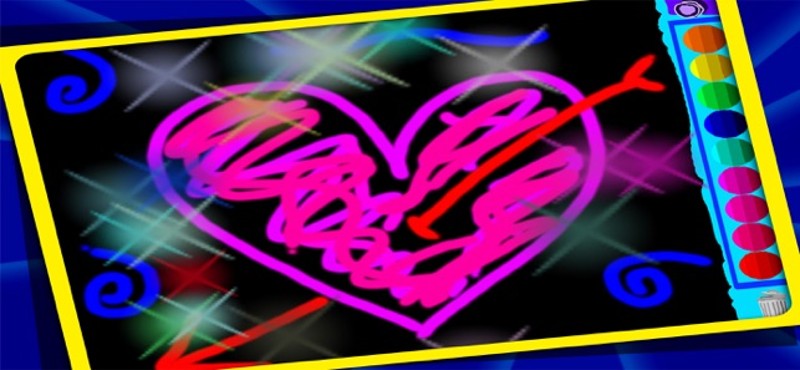 Paint Glow -glowing color draw screenshot