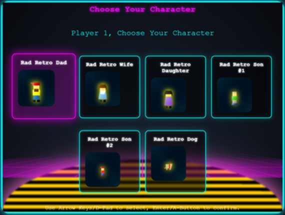 Rad Retro Dad: Battle for the Retroverse Image