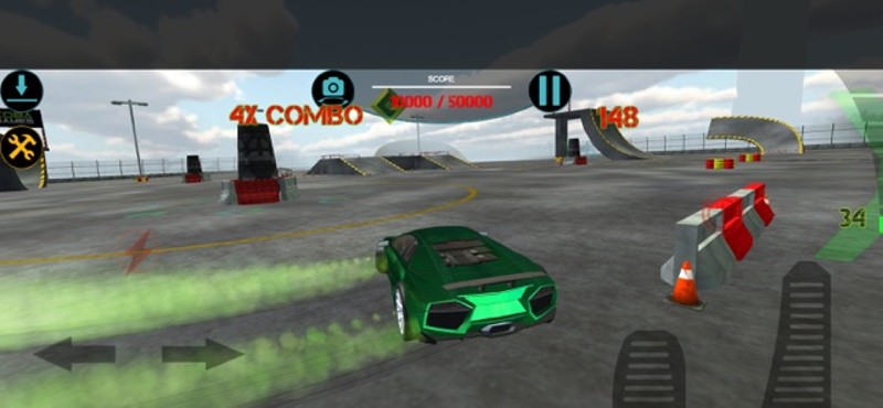 Real Muscle Car Driving Image