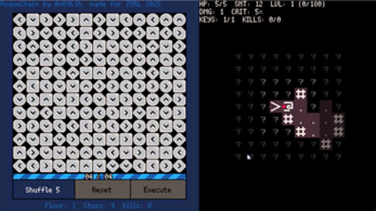 RogueChain (7DRL 2025) screenshot