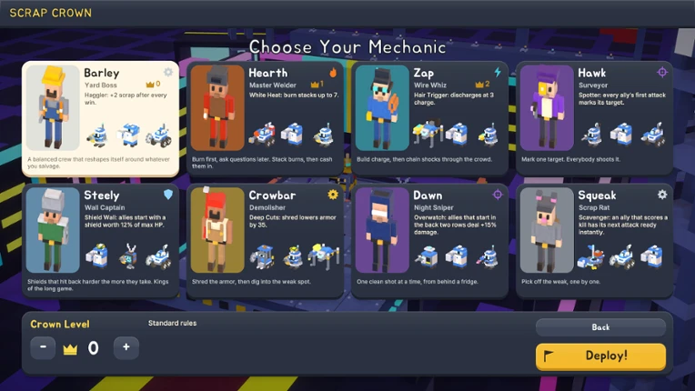 SCRAP CROWN screenshot