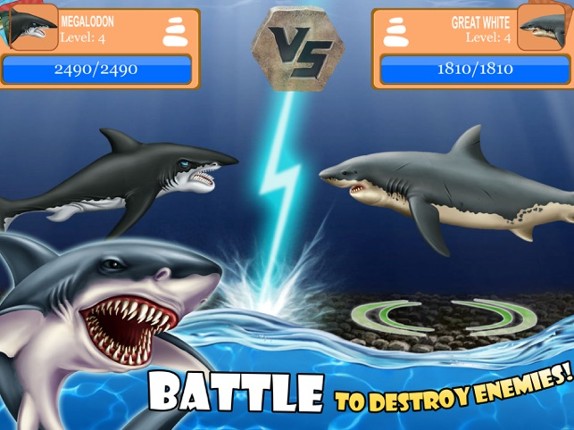 SHARK WORLD -water battle game Image